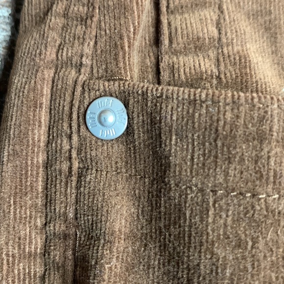 J Jill womens brown corduroy pants size 10 Petite twee retro forest academia - Picture 6 of 14